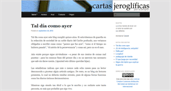 Desktop Screenshot of cartasjeroglificas.org